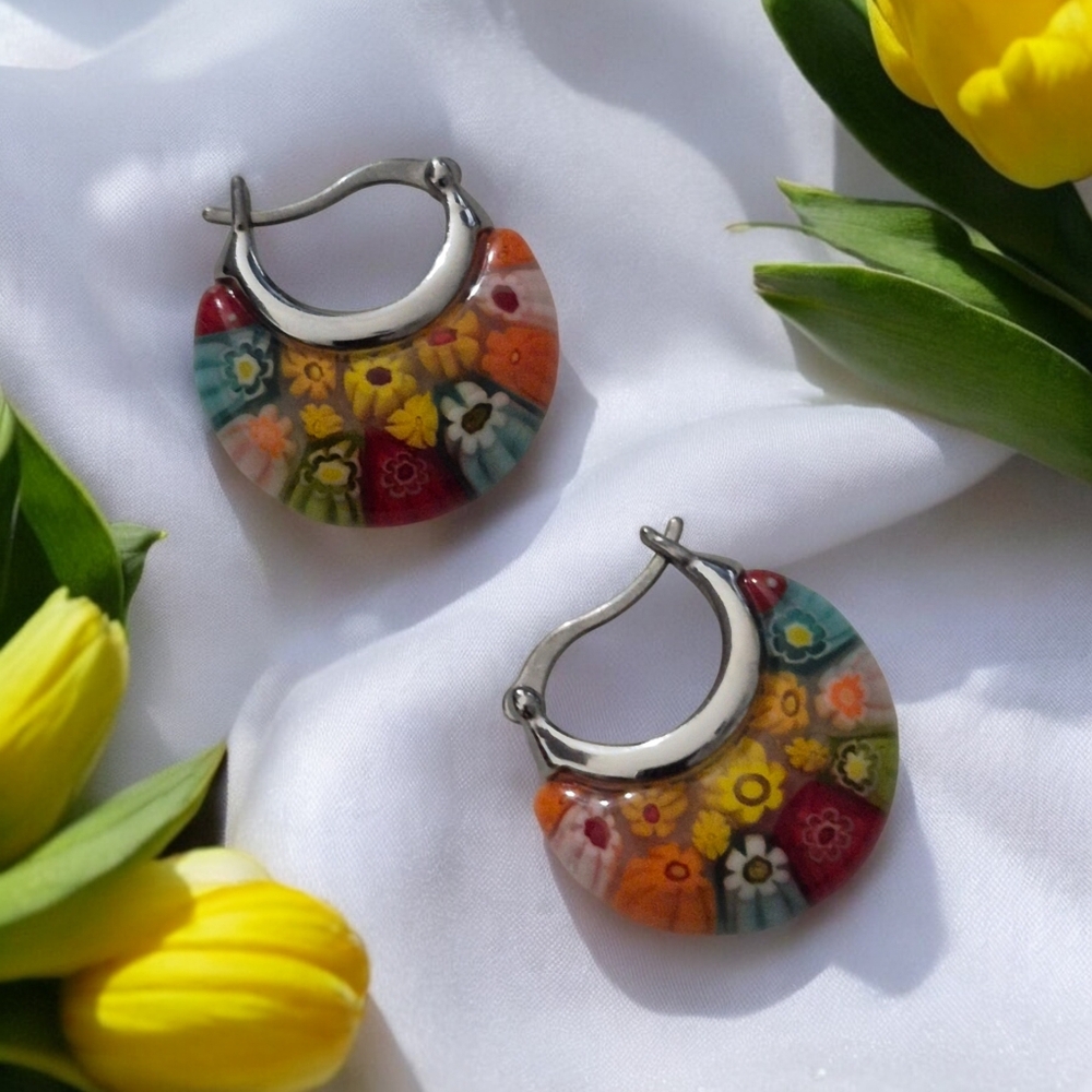 Daisy hoops - Picture 4 of 14